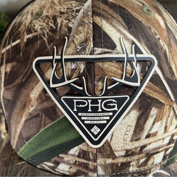COLUMBIA PHG Camo Mesh Cap L/XL Outdoors Hunting Hat - Picture 4 of 15